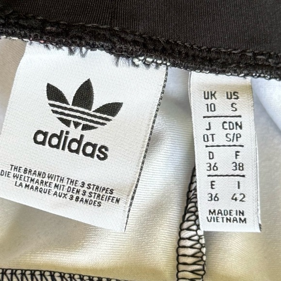 Adidas Triple Stripe Floral Leggings Small - Picture 12 of 12